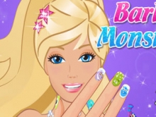 Barbie Like Monster Nails