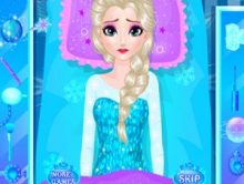 Frozen Elsa Belly Pain