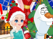 Elsa Christmas Slacking