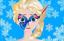 Elsa Face Painting