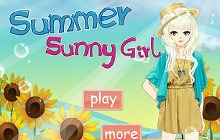 Summer Sunny Girl