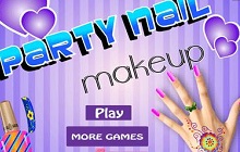 Party Nail Makeup