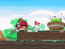 Angry Birds Golf Competition