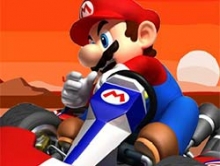 Mario racing mountain